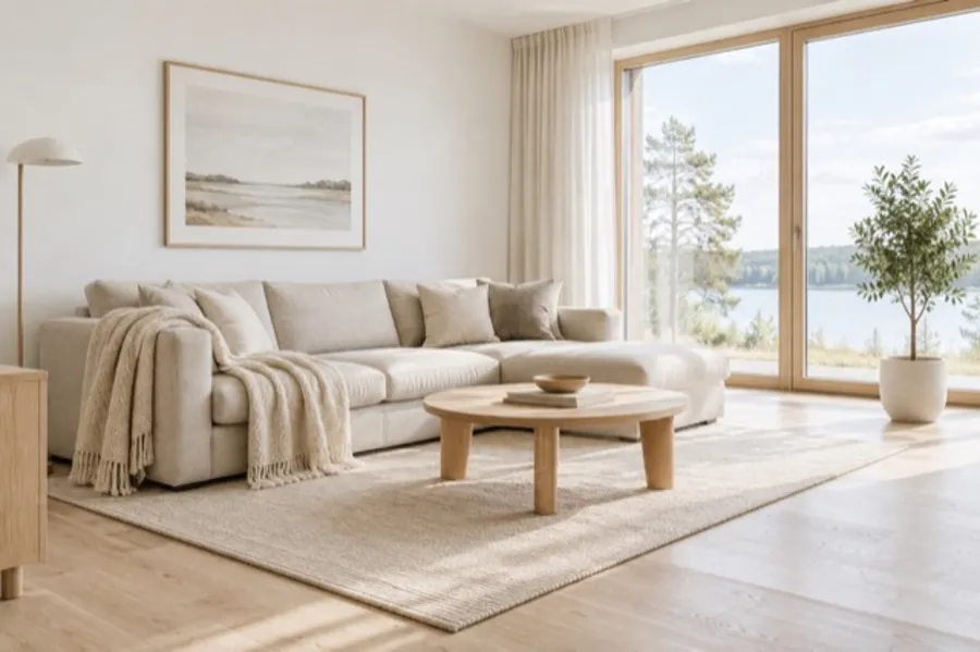 Scandinavian interior design style example